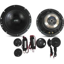 Steg SQL650C Σετ Ηχεία Αυτοκινήτου Διαιρούμενα 6.5" 80W RMS
