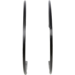RO Accessories Στέκα Μαλλιών Μαύρη 0.5cm 14-0008A