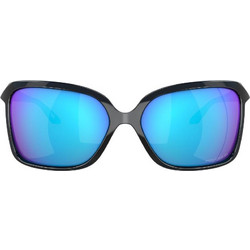 Oakley Wildrye OO 9230 01 Γυαλιά Ηλίου Πεταλούδα Κοκάλινα Μαύρα με Μπλε Καθρέπτη Φακό