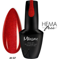 Mixcoco JH-07 Glitter Ημιμόνιμο Βερνίκι Νυχιών 15ml