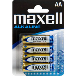 Maxell Αλκαλικές Μπαταρίες AA 1.5V 4τμχ (9044560) (MAX9044560)
