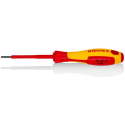 Knipex 982025- Kατσαβίδι ίσιο ηλεκτρολογικό Νο2,5mm