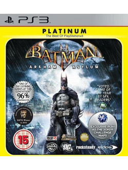 Batman Arkham Asylum Platinum Edition Used PS3