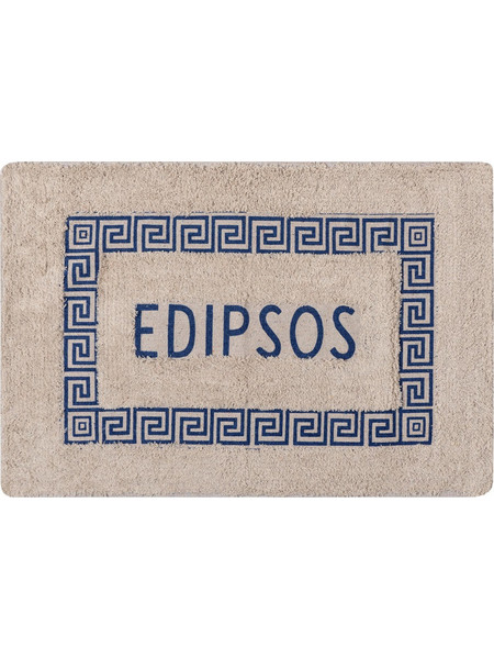 Πατάκι μαίανδρος Αιδηψός (50cm x 80cm) μπλέ