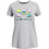 Under Armour Colorblock Παιδικό T-Shirt Κοντομάνικο Γκρι 1382979-011