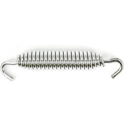 Jiffy return spring. Chrome