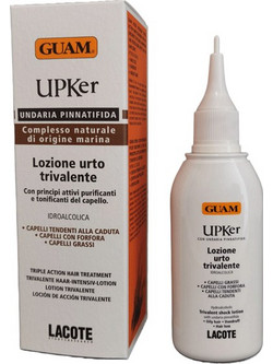 Guam(R) Upker Triple Action Lotion For Hair Loss & Oily Dandruff