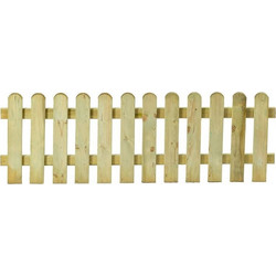 Ξύλινος Φράχτης Λεία Τάβλα Premium 60(Υ)x180 - Showood