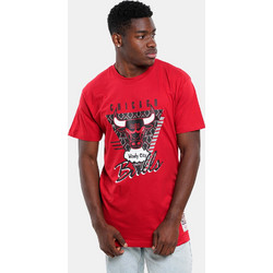 Mitchell & Ness Nba Final Seconds Ανδρικό T-Shirt BMTRINTL1057-CBURED1 RED