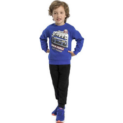 Funky Παιδικό Σετ Φόρμας Μαύρο Royal Blue 221-317109-1