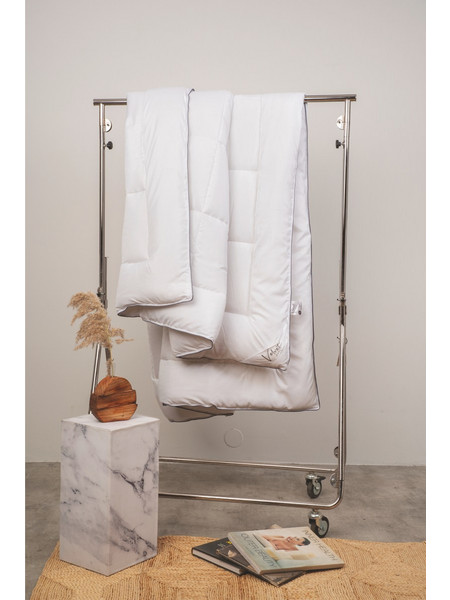 Kipper Πάπλωμα Μονό Microfiber 160x220 Daily Λευκό