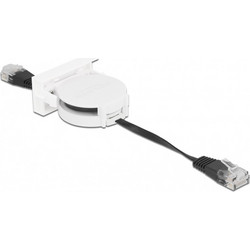 DeLOCK U/UTP Cat.5e Καλώδιο Δικτύου Ethernet 0.5m Black