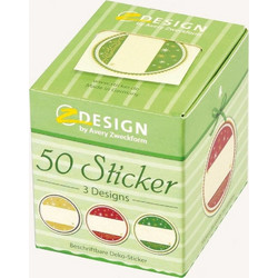Avery 56829 Dekorativer Aufkleber Papier Mehrfarbig Dauerhaft 50 Stck(e) (56829)