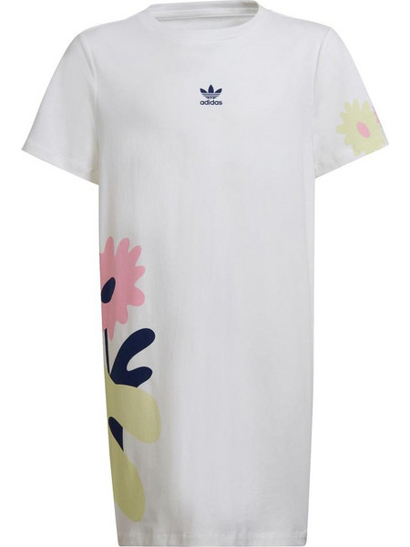 Adidas Originals Tee Παιδικό Φόρεμα Λευκό HF2127