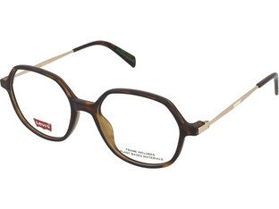 Levi's LV1073 086 Ανδρικός Σκελετός Γυαλιών Οράσεως Κοκάλινος Χρυσός Μαύρος