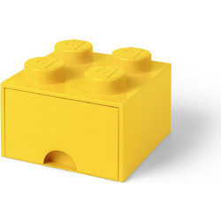 Lego Storage 4-Stud Brick Drawer Yellow για 3+ Ετών