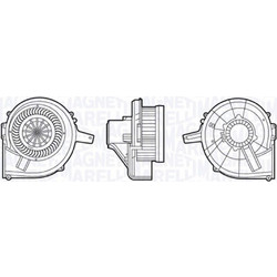Magneti Marelli Βεντιλατέρ Εσωτερικού Χώρου - 069412665010