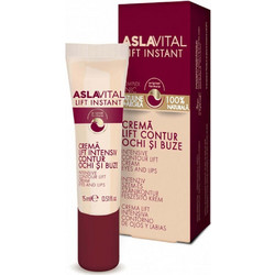 Aslavital Lift Instant Intensive Contour Lift Cream Eyes & Lips 15ml