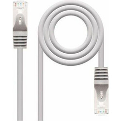 Nanocable F/FTP Cat.5e Καλώδιο Δικτύου Ethernet 0.5m Grey