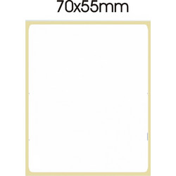 Αυτοκόλλητη θερμική ετικέτα για χρήση barcode 70x54mm (700 ετικέτες)