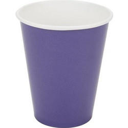 Ποτήρια Xάρτινα Mωβ Purple 266ml Creative Converting (24 Tεμάχια)