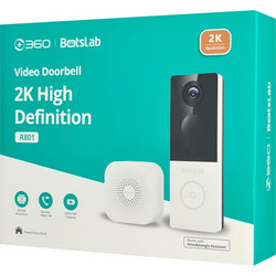 BOTSLAB smart κουδούνι με κάμερα R801, 3MP/2K, WiFi, 5000mAh