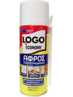 Logo economy αφρός πολυουρεθάνης 300ml