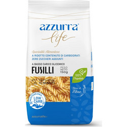 AZZURRA LIFE ΦΟΥΖΙΛΙ ΜΕ ΧΑΜΗΛΟΥΣ ΥΔΑΤΑΘΡΑΚΕΣ 150g