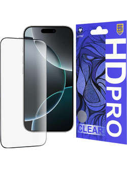 Lito προστασία οθόνης για iPhone 16 Pro - HD Pro Clear - Μαύρο
