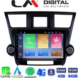 LM Digital ZC8089 Ηχοσύστημα Αυτοκινήτου με Οθόνη Αφής USB Bluetooth & GPS