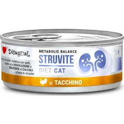 Disugual Metabolic Balance Adult Struvite Diet with Turkey 85gr