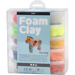 Foam Cla- Basic 10x35g 7893- Toys