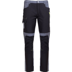 PRISMA SOFTSHELL 2.0 BLACK/GREY Παντελόνι εργασίας