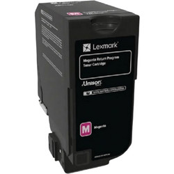 Lexmark 74C20M0 Magenta Toner