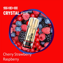 Crystal Plus Pod Cherry Strawberry Raspberry 20mg 2ml (Κεράσι, Φράουλα & Μύρτιλο) (1 τεμ.)