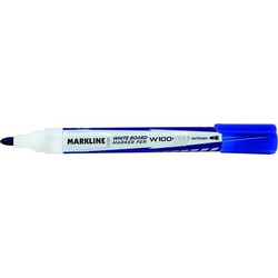 LINC Μαρκαδόρος Ασπροπίνακα Markline/μπλε 10τμχ