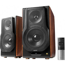 Edifier S3000MKII Αυτοενισχυόμενα Ηχεία με Bluetooth 256W Καφέ (Ζεύγος)