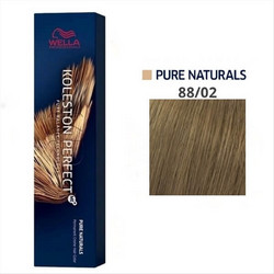 Wella Koleston Perfect Me Pure Naturals 88/02 Intense Light Blonde Μόνιμη Βαφή Μαλλιών 60ml