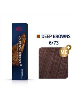 Wella Koleston 6/73 Ξανθό Σκούρο Μελί Μόνιμη Βαφή Μαλλιών 60ml