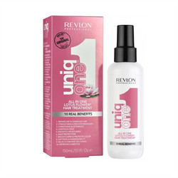 Revlon Uniq One All In One Lotus Flower Spray Μαλλιών για Όγκο Επανόρθωση Φριζάρισμα & Ψαλίδα 150ml