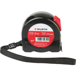 ΜΕΤΡΟΤΑΙΝΙΑ ΤΣΕΠΗΣ 5M 19MM WURTH