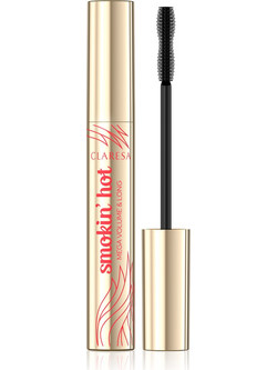 Claresa Smokin' Hot Lengthening & Thickening Black Mascara για Μήκος 10gr