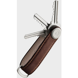Orbitkey - Leather Key Organiser - Espresso-Brown - Gadgets