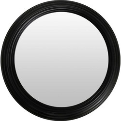 Καθρέπτης Τοίχου 839995 Φ75,7x5,8cm Black Ankor Πλαστικό, Γυαλί