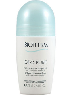 Biotherm Pure Antiperspirant Αποσμητικό Roll On 48h 75ml