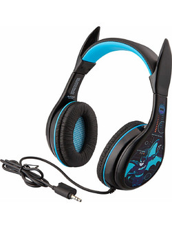 eKids Batman BM-140 Ενσύρματα Παιδικά Ακουστικά On Ear Black Light Blue