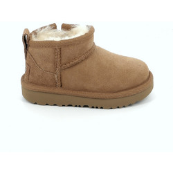 UGG Παιδικά Μποτάκια Καφέ Suede 1130750T-CHE