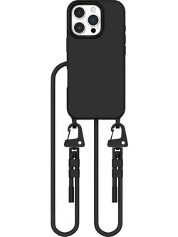 Tech-Protect Magnecklace MagSafe Back Cover Black με Λουράκι (iPhone 16 Pro Max)