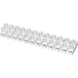 Adeleq Κλέμα Πολυπροπυλενίου 4mm Λευκή (8-004)
