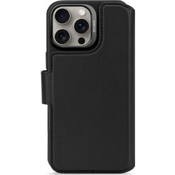 Decoded Leather Detachable Wallet iPhone 16 Pro Max Black